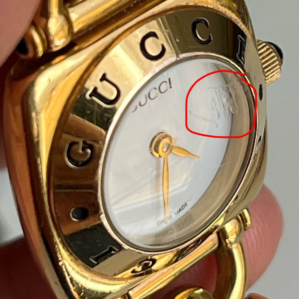 GUCCI 6300L Women's gold plated 10 microns 14K - Picture 13 of 16